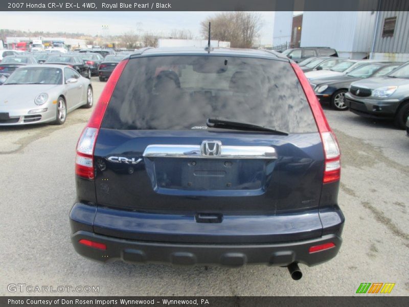 Royal Blue Pearl / Black 2007 Honda CR-V EX-L 4WD