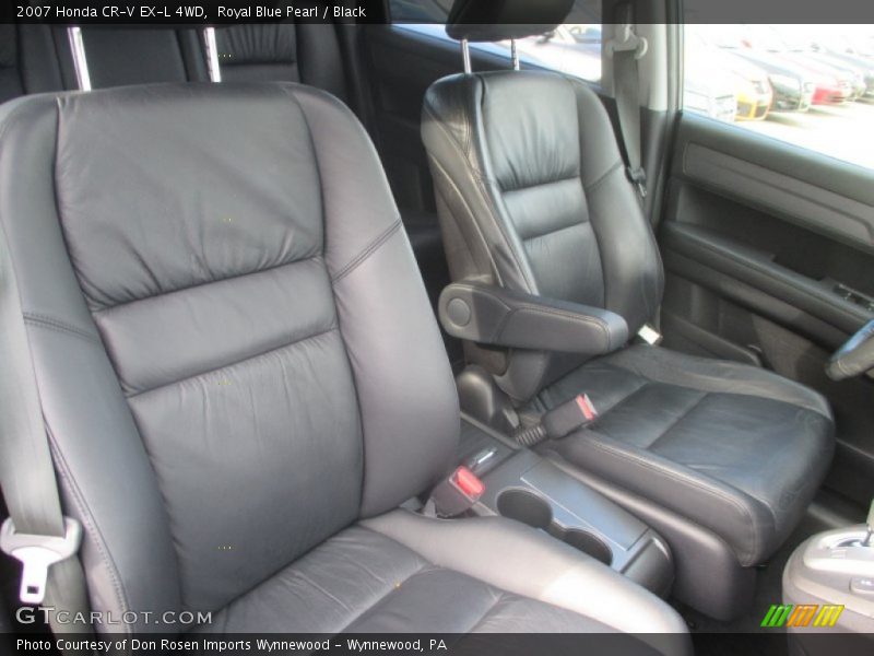 Royal Blue Pearl / Black 2007 Honda CR-V EX-L 4WD