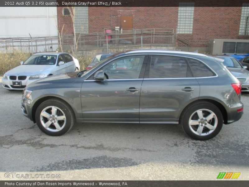 Daytona Gray Pearl Effect / Black 2012 Audi Q5 3.2 FSI quattro