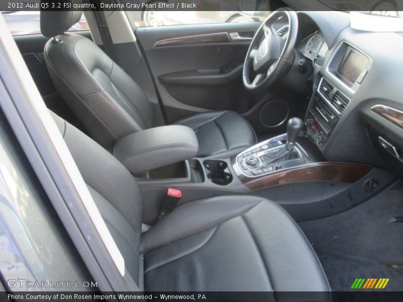 Daytona Gray Pearl Effect / Black 2012 Audi Q5 3.2 FSI quattro