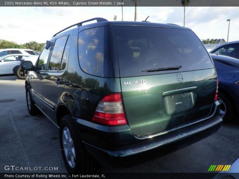 Cypress Green Metallic / Java 2001 Mercedes-Benz ML 430 4Matic