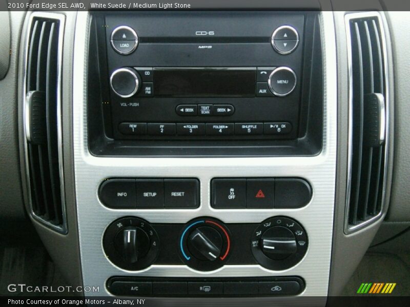 White Suede / Medium Light Stone 2010 Ford Edge SEL AWD