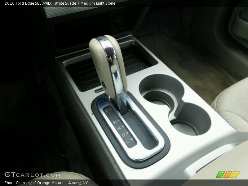 White Suede / Medium Light Stone 2010 Ford Edge SEL AWD