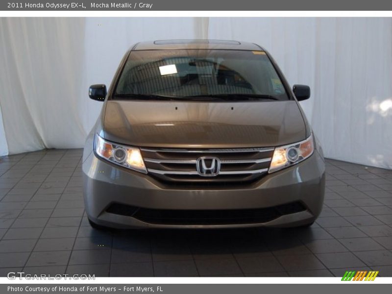 Mocha Metallic / Gray 2011 Honda Odyssey EX-L