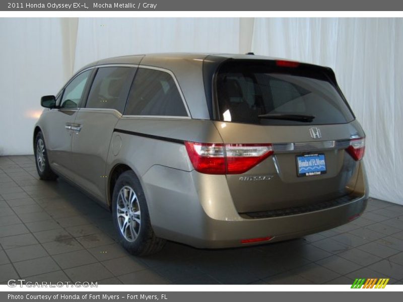 Mocha Metallic / Gray 2011 Honda Odyssey EX-L