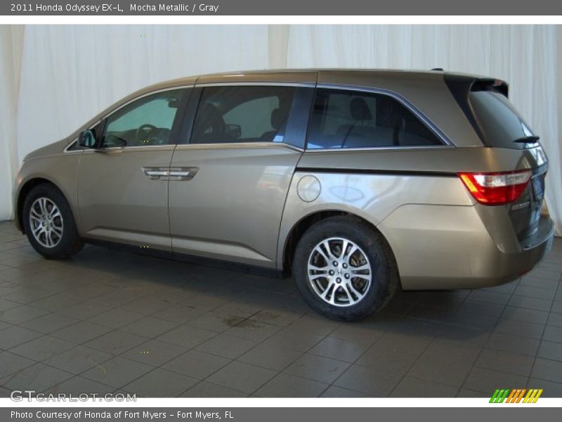 Mocha Metallic / Gray 2011 Honda Odyssey EX-L