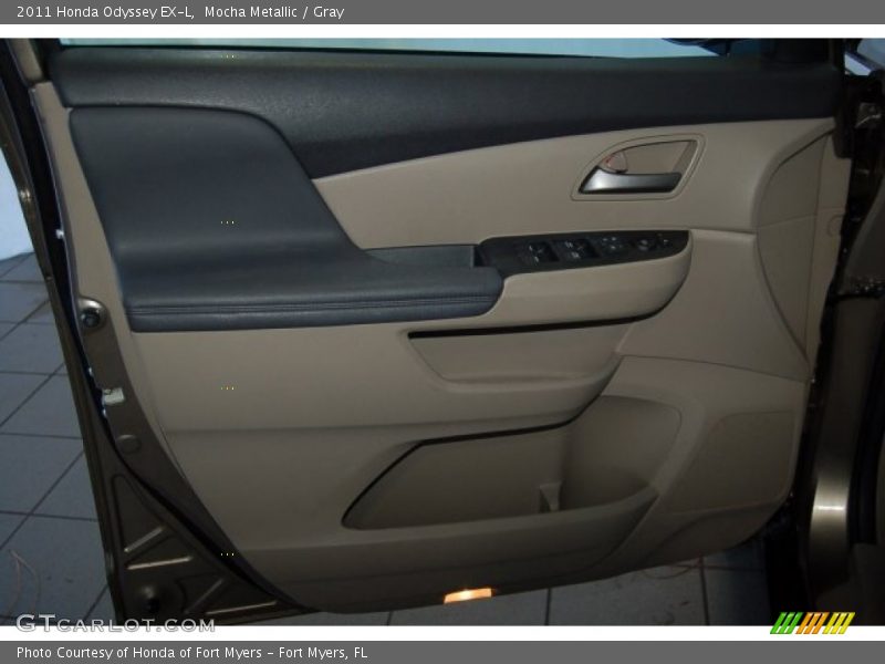 Mocha Metallic / Gray 2011 Honda Odyssey EX-L