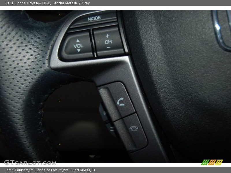 Mocha Metallic / Gray 2011 Honda Odyssey EX-L