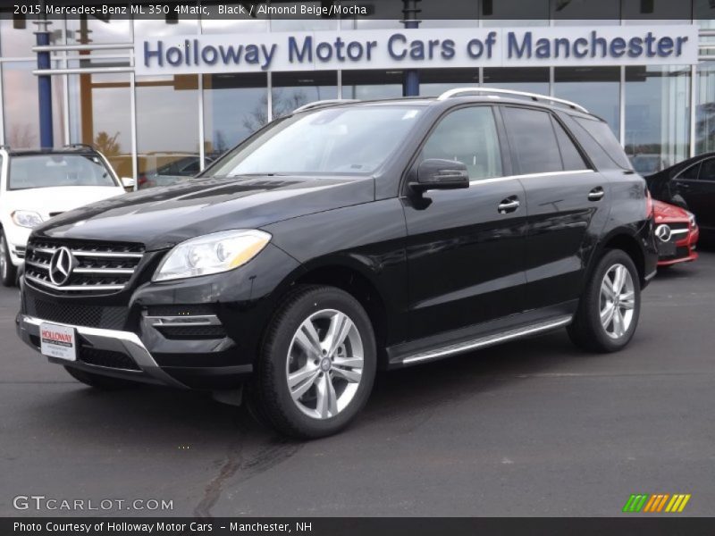 Black / Almond Beige/Mocha 2015 Mercedes-Benz ML 350 4Matic