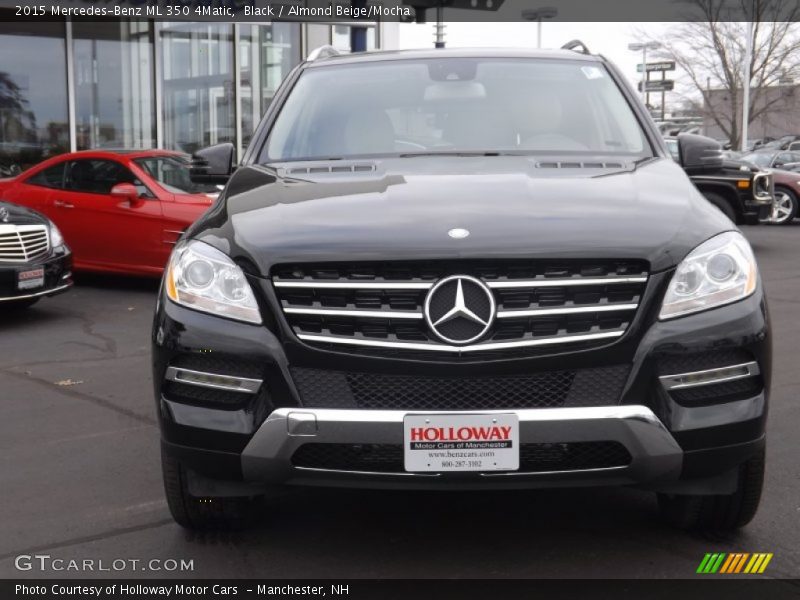 Black / Almond Beige/Mocha 2015 Mercedes-Benz ML 350 4Matic