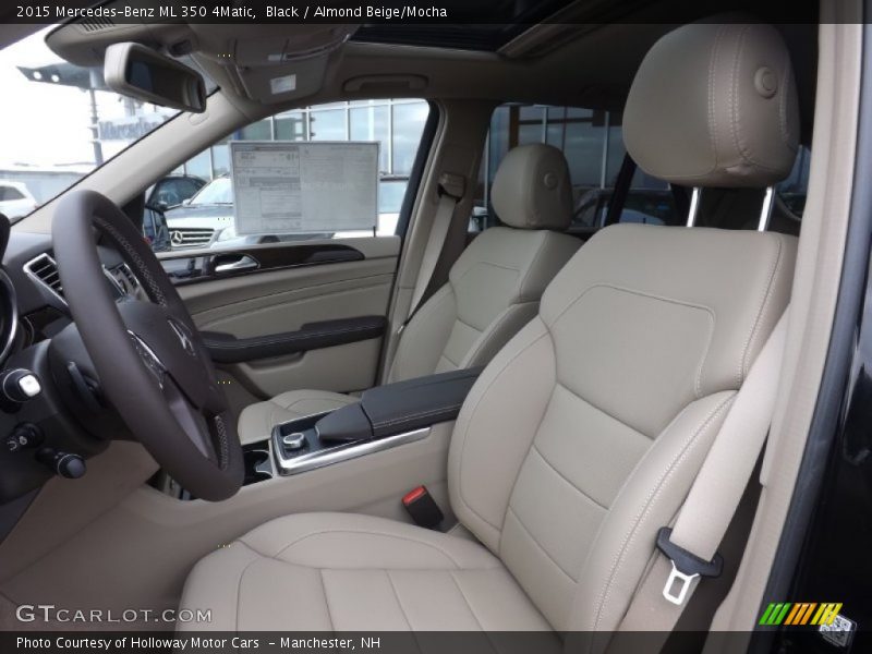 Black / Almond Beige/Mocha 2015 Mercedes-Benz ML 350 4Matic