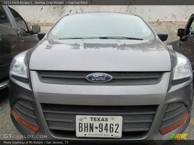Sterling Gray Metallic / Charcoal Black 2013 Ford Escape S