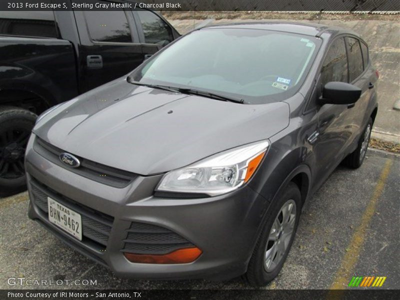 Sterling Gray Metallic / Charcoal Black 2013 Ford Escape S