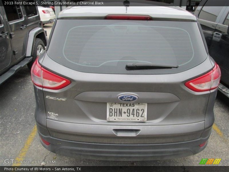 Sterling Gray Metallic / Charcoal Black 2013 Ford Escape S