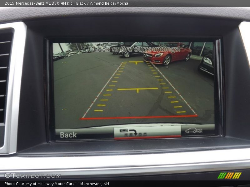 Black / Almond Beige/Mocha 2015 Mercedes-Benz ML 350 4Matic