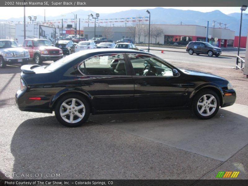 Super Black / Black 2002 Nissan Maxima SE