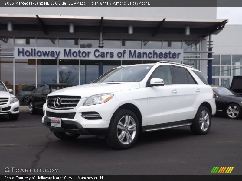 Polar White / Almond Beige/Mocha 2015 Mercedes-Benz ML 250 BlueTEC 4Matic