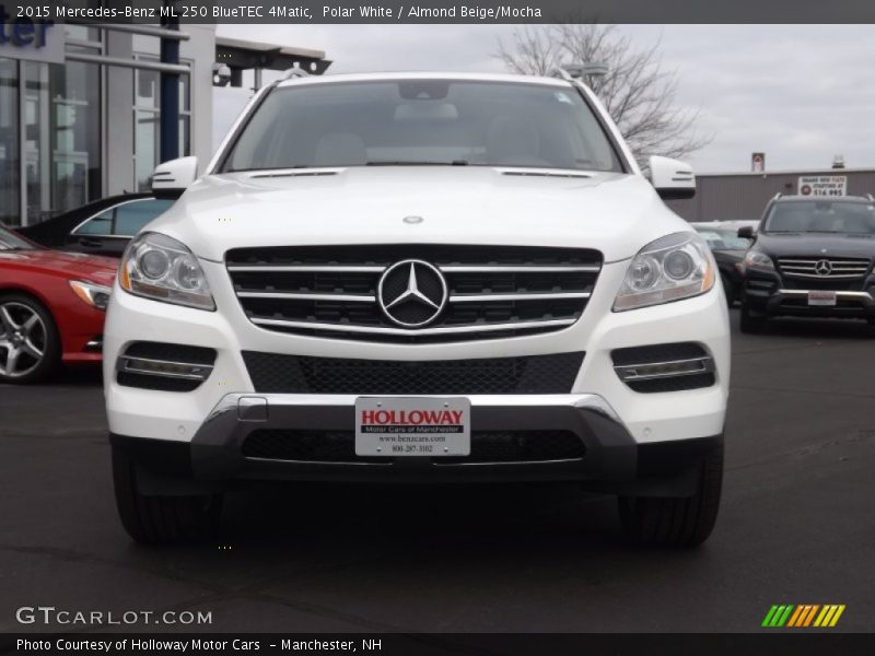 Polar White / Almond Beige/Mocha 2015 Mercedes-Benz ML 250 BlueTEC 4Matic