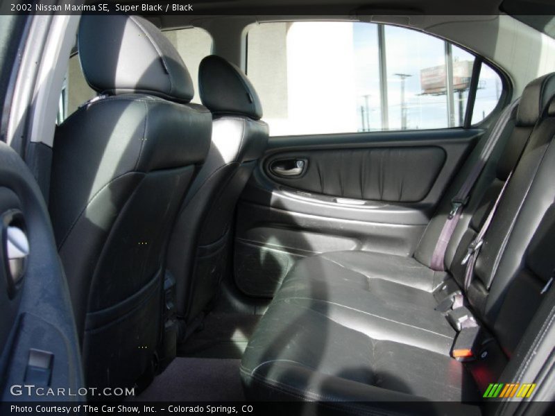 Super Black / Black 2002 Nissan Maxima SE