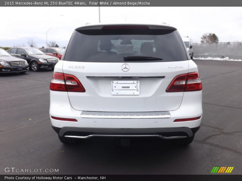 Polar White / Almond Beige/Mocha 2015 Mercedes-Benz ML 250 BlueTEC 4Matic