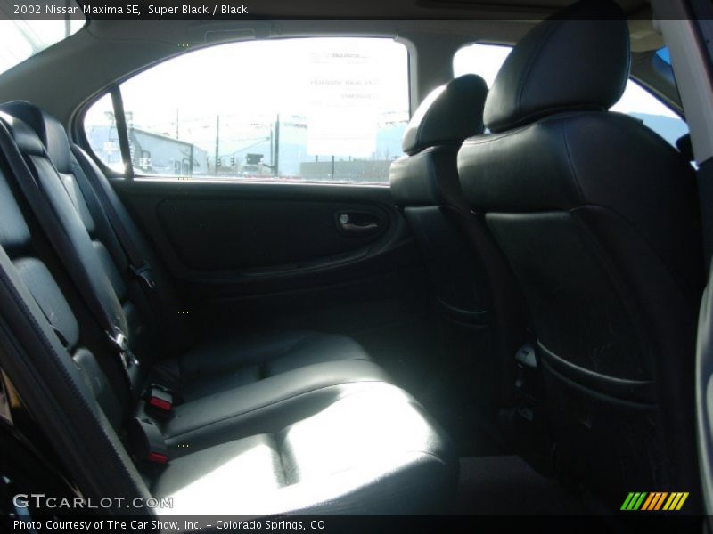 Super Black / Black 2002 Nissan Maxima SE