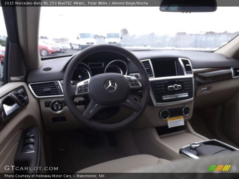 Polar White / Almond Beige/Mocha 2015 Mercedes-Benz ML 250 BlueTEC 4Matic
