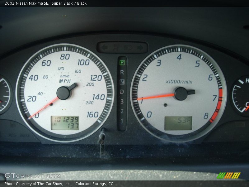 Super Black / Black 2002 Nissan Maxima SE