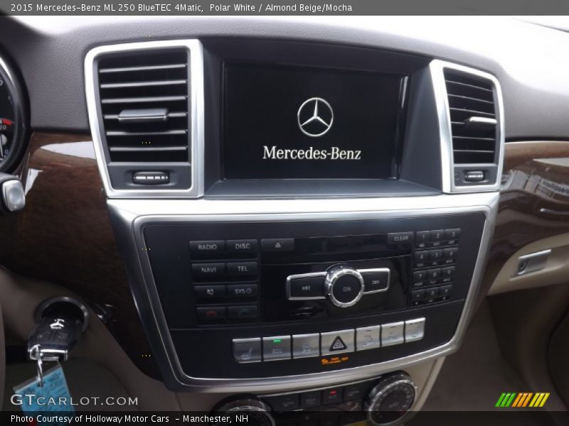 Polar White / Almond Beige/Mocha 2015 Mercedes-Benz ML 250 BlueTEC 4Matic