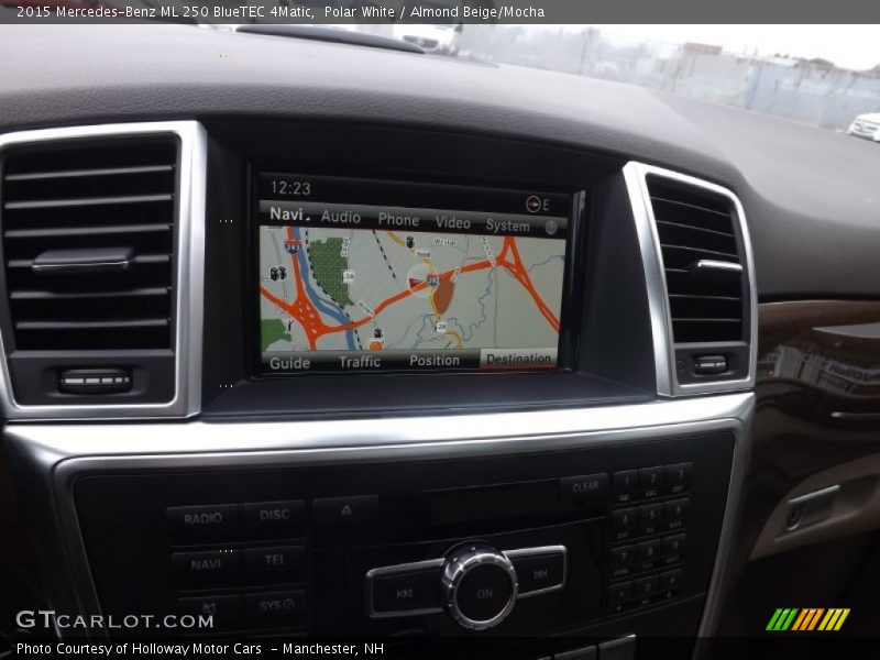 Polar White / Almond Beige/Mocha 2015 Mercedes-Benz ML 250 BlueTEC 4Matic
