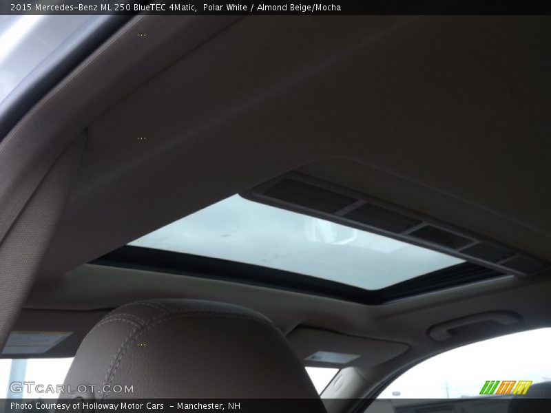 Polar White / Almond Beige/Mocha 2015 Mercedes-Benz ML 250 BlueTEC 4Matic