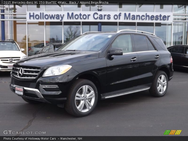 Black / Almond Beige/Mocha 2015 Mercedes-Benz ML 250 BlueTEC 4Matic