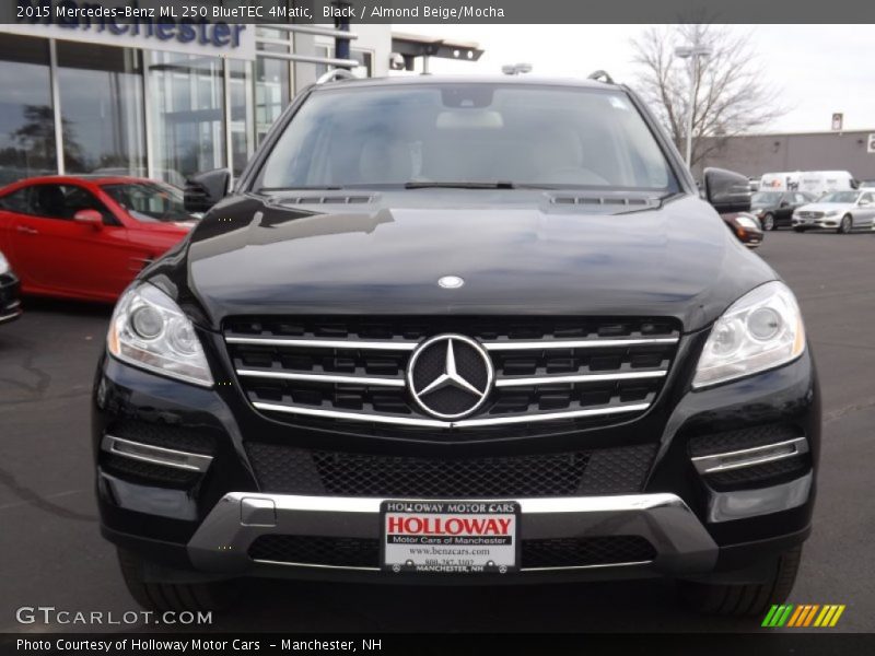 Black / Almond Beige/Mocha 2015 Mercedes-Benz ML 250 BlueTEC 4Matic