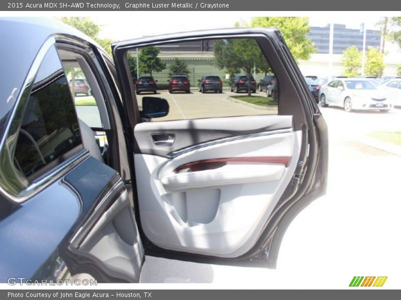 Graphite Luster Metallic / Graystone 2015 Acura MDX SH-AWD Technology