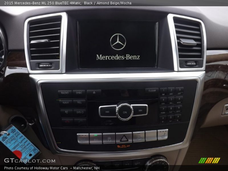 Black / Almond Beige/Mocha 2015 Mercedes-Benz ML 250 BlueTEC 4Matic