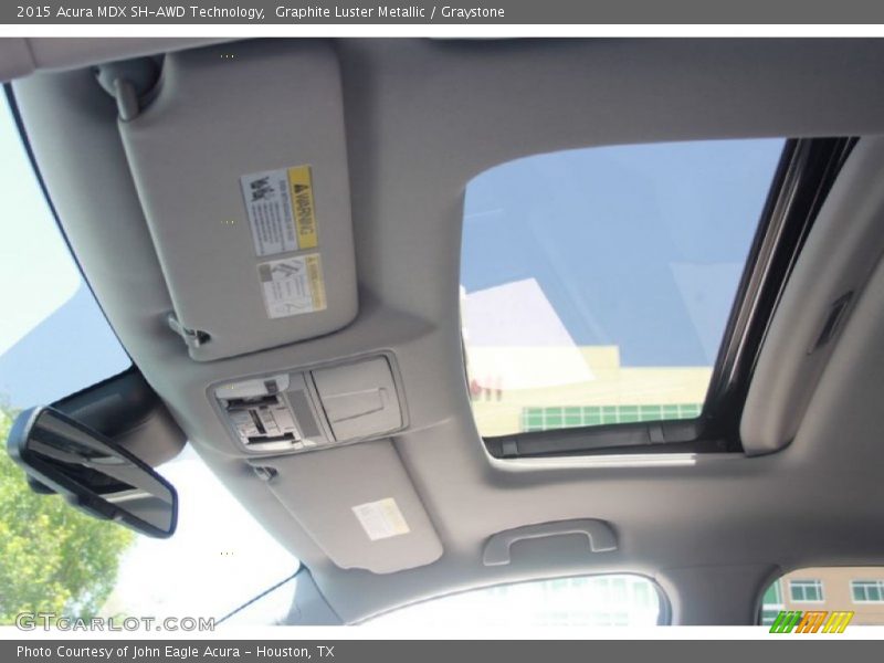 Graphite Luster Metallic / Graystone 2015 Acura MDX SH-AWD Technology