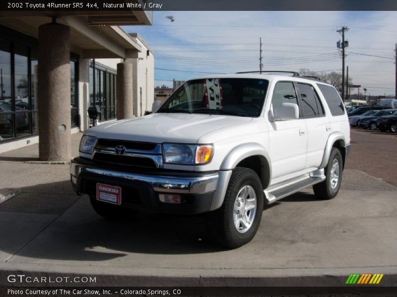 Natural White / Gray 2002 Toyota 4Runner SR5 4x4