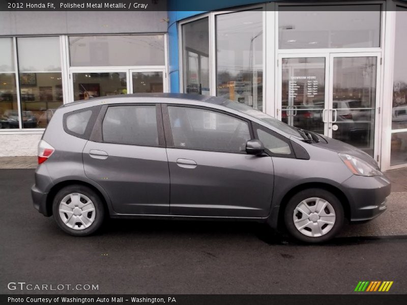 Polished Metal Metallic / Gray 2012 Honda Fit