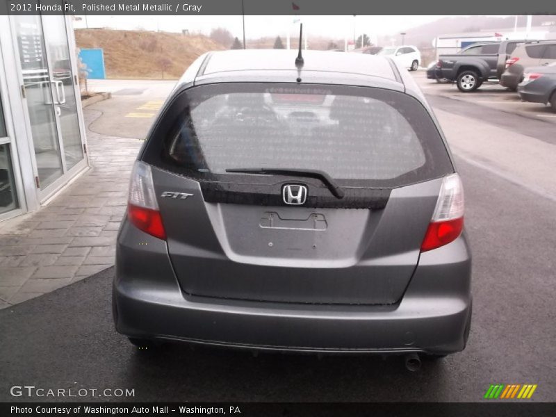 Polished Metal Metallic / Gray 2012 Honda Fit