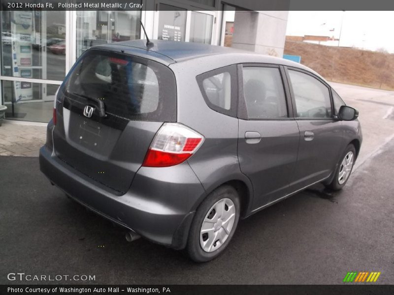 Polished Metal Metallic / Gray 2012 Honda Fit