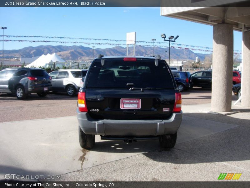 Black / Agate 2001 Jeep Grand Cherokee Laredo 4x4