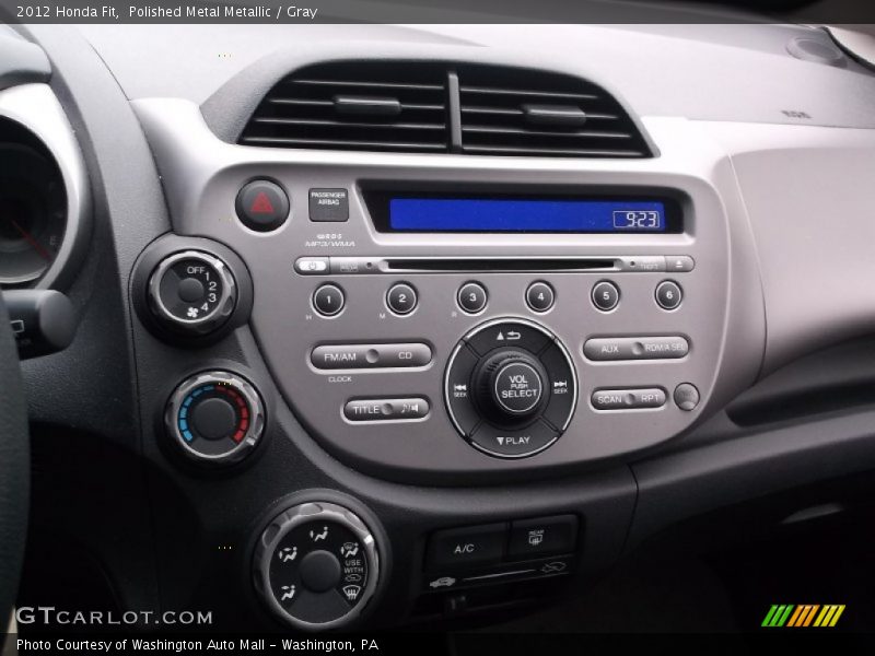 Controls of 2012 Fit 