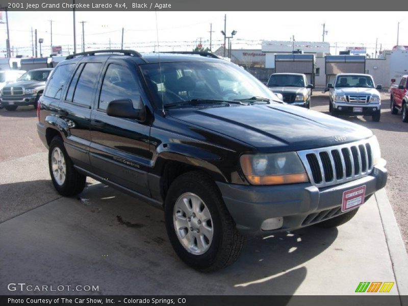 Black / Agate 2001 Jeep Grand Cherokee Laredo 4x4