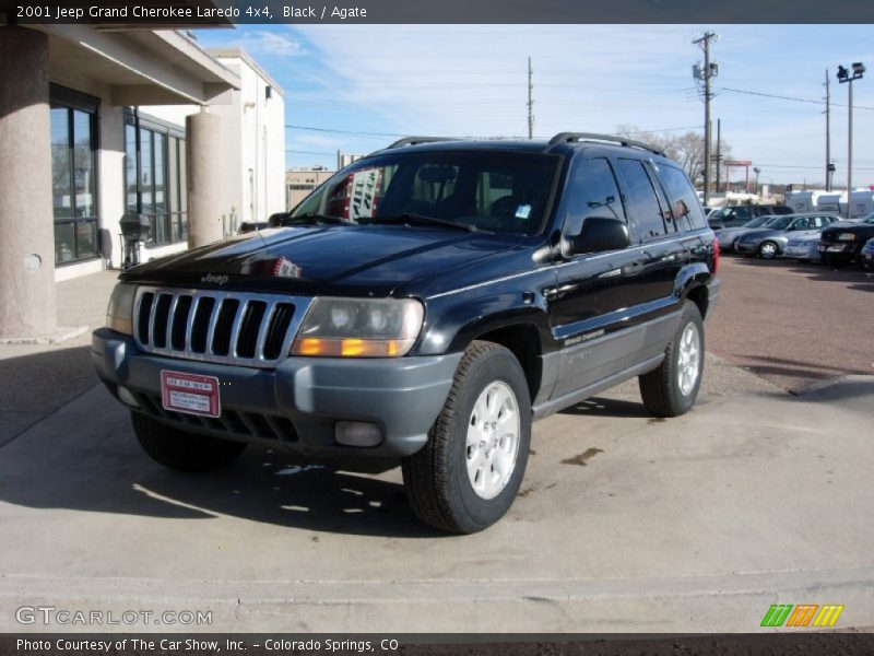 Black / Agate 2001 Jeep Grand Cherokee Laredo 4x4