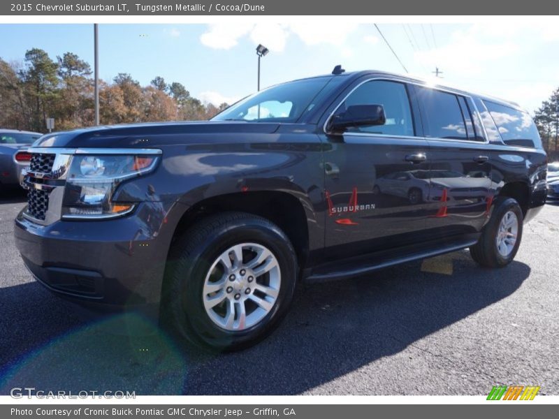Tungsten Metallic / Cocoa/Dune 2015 Chevrolet Suburban LT