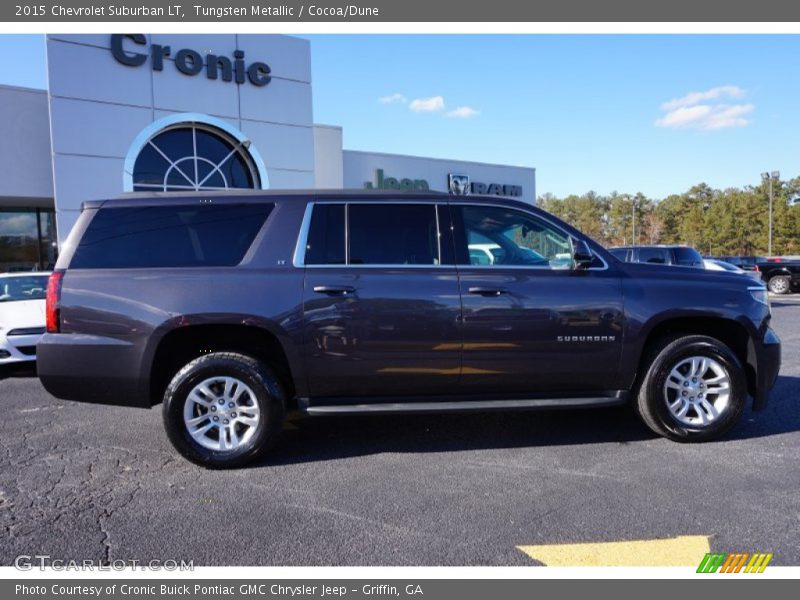 Tungsten Metallic / Cocoa/Dune 2015 Chevrolet Suburban LT