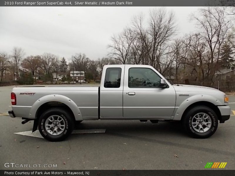  2010 Ranger Sport SuperCab 4x4 Silver Metallic