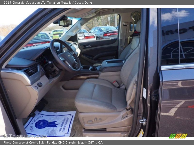 Tungsten Metallic / Cocoa/Dune 2015 Chevrolet Suburban LT