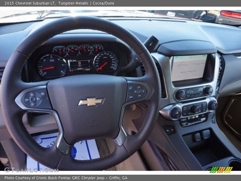 Tungsten Metallic / Cocoa/Dune 2015 Chevrolet Suburban LT