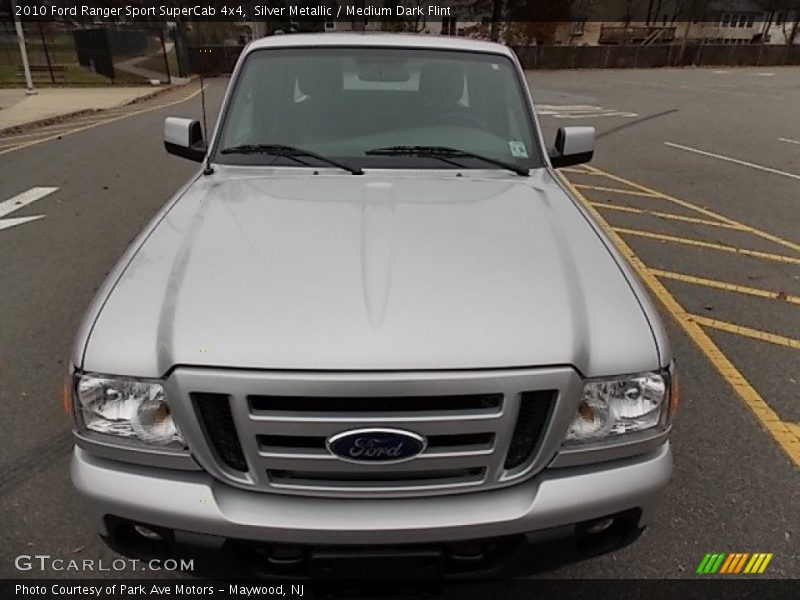 Silver Metallic / Medium Dark Flint 2010 Ford Ranger Sport SuperCab 4x4