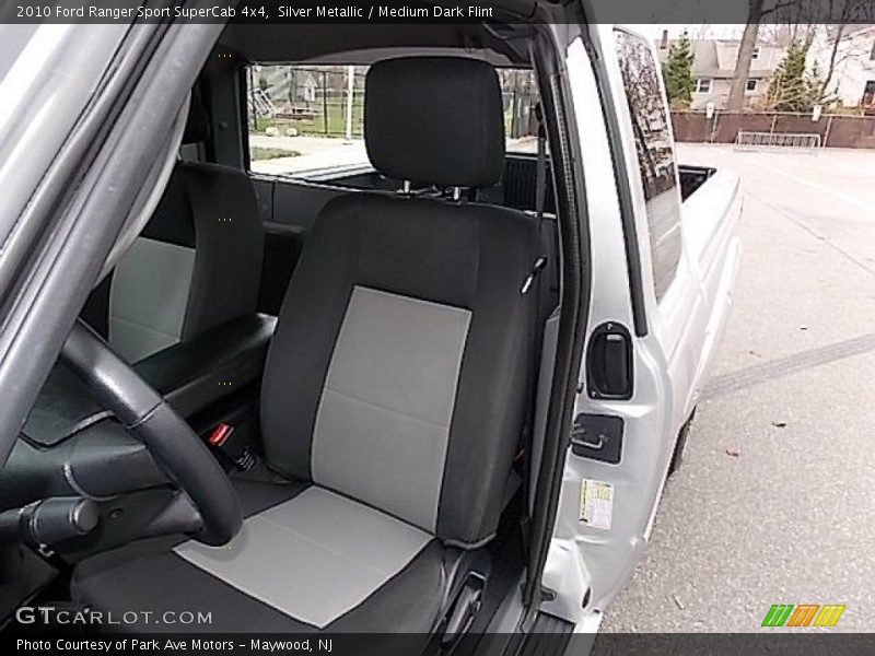 Silver Metallic / Medium Dark Flint 2010 Ford Ranger Sport SuperCab 4x4